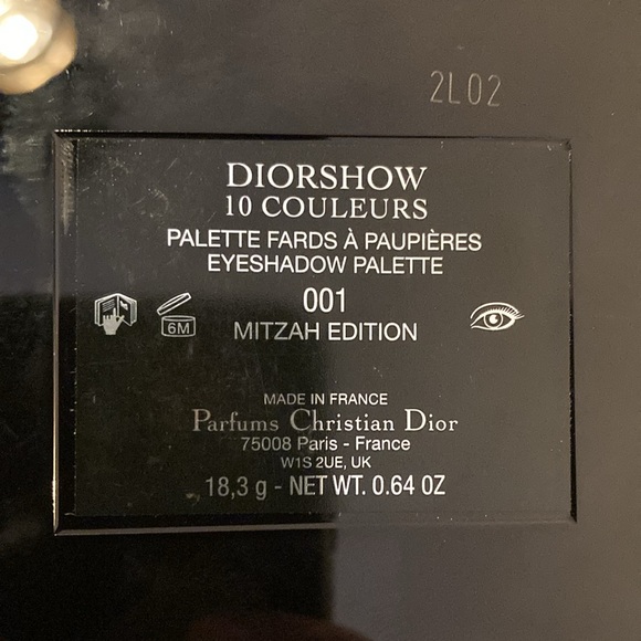 Christian Dior 10 Color Full Size Eyeshadow Palette Mitzah Edition NEW - Picture 3 of 4
